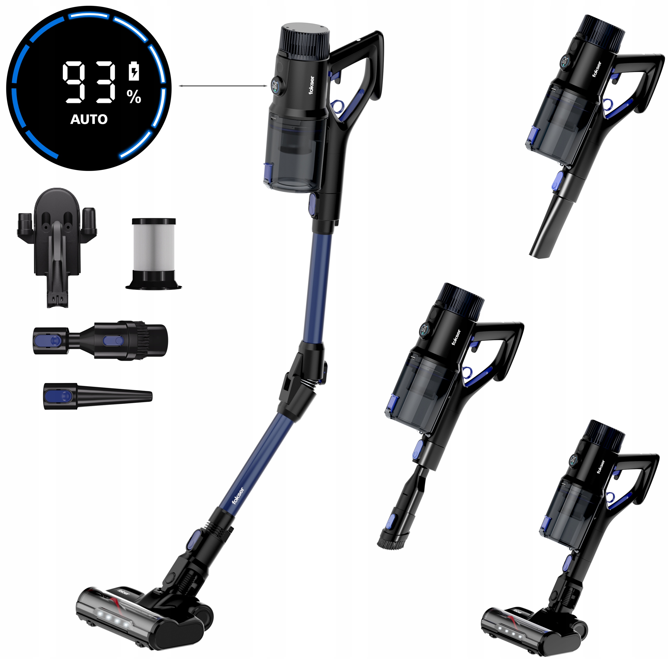 Odkurzacz bezprzewodowy VOKSAR V11s