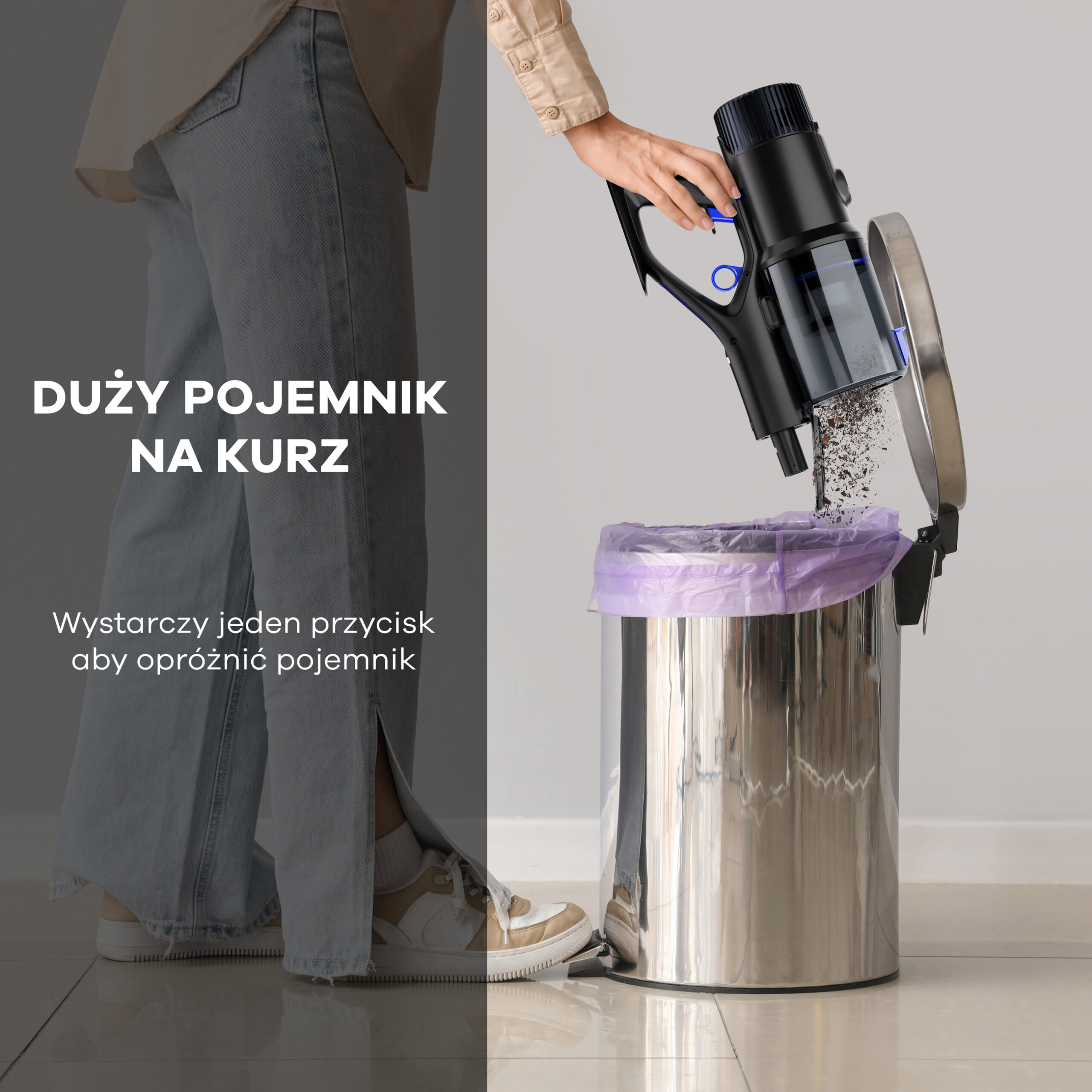 Odkurzacz bezprzewodowy VOKSAR V11s - obrazek 4