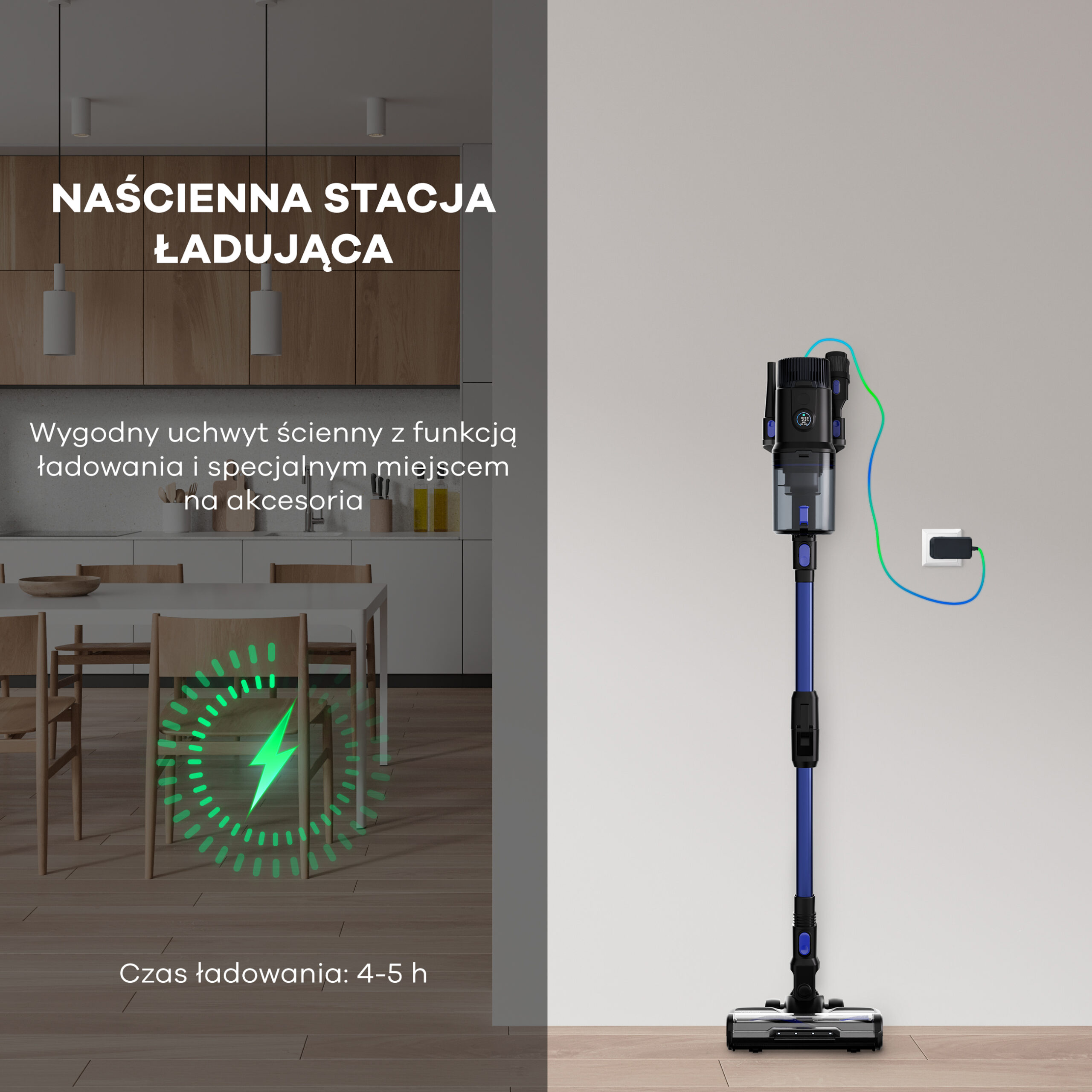 Odkurzacz bezprzewodowy VOKSAR V11s - obrazek 6