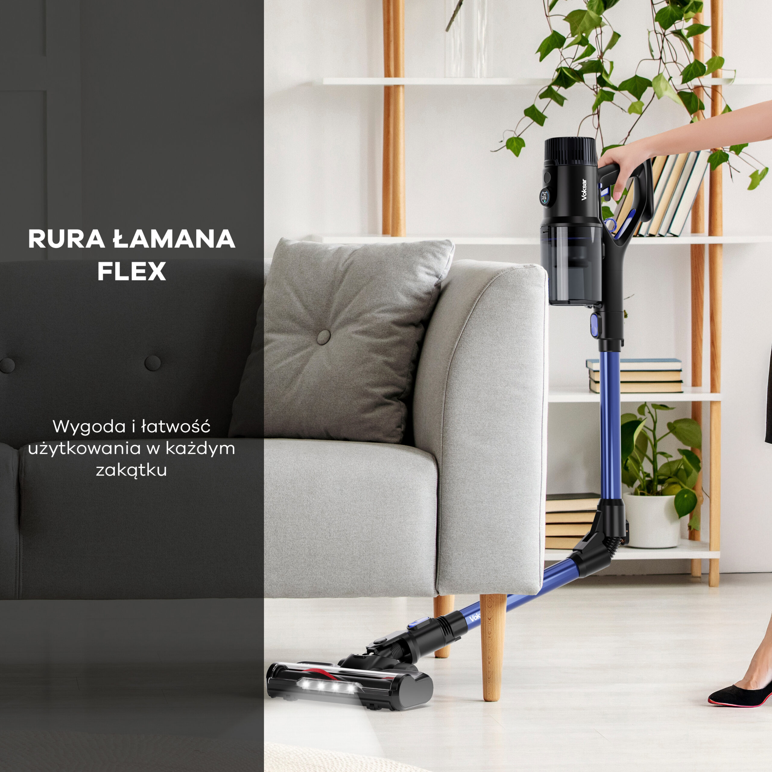 Odkurzacz bezprzewodowy VOKSAR V11s - obrazek 7