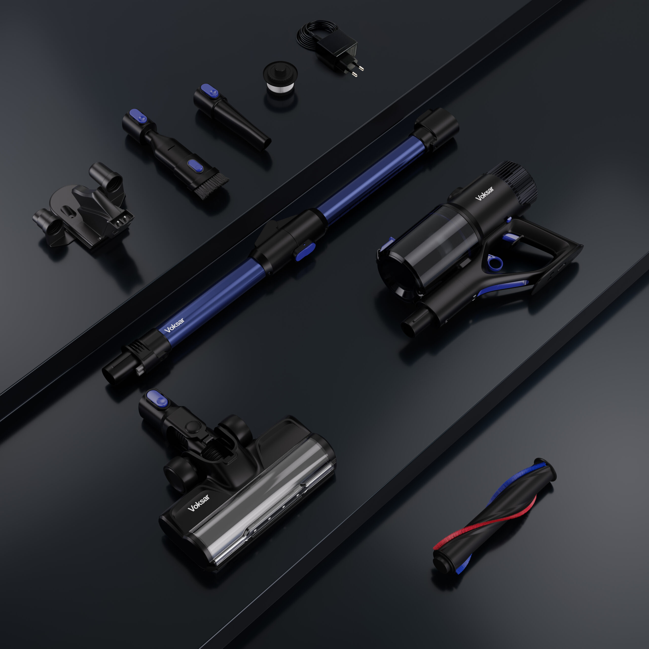 Odkurzacz bezprzewodowy VOKSAR V11s - obrazek 12