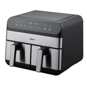 Beztłuszczowa Frytkownica VOKSAR G11 AirFryer XXL PODWÓJNA 2400W